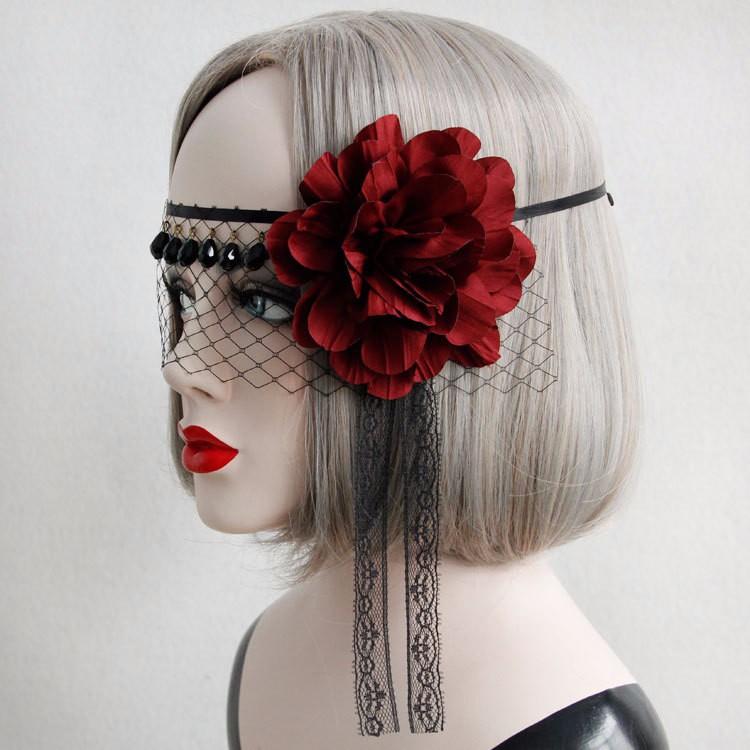 Sexy-Mask-Crystal-Black-Lace-Gauze-Red-Flower-Ribbon-Masks-Halloween-For-Women-1088865