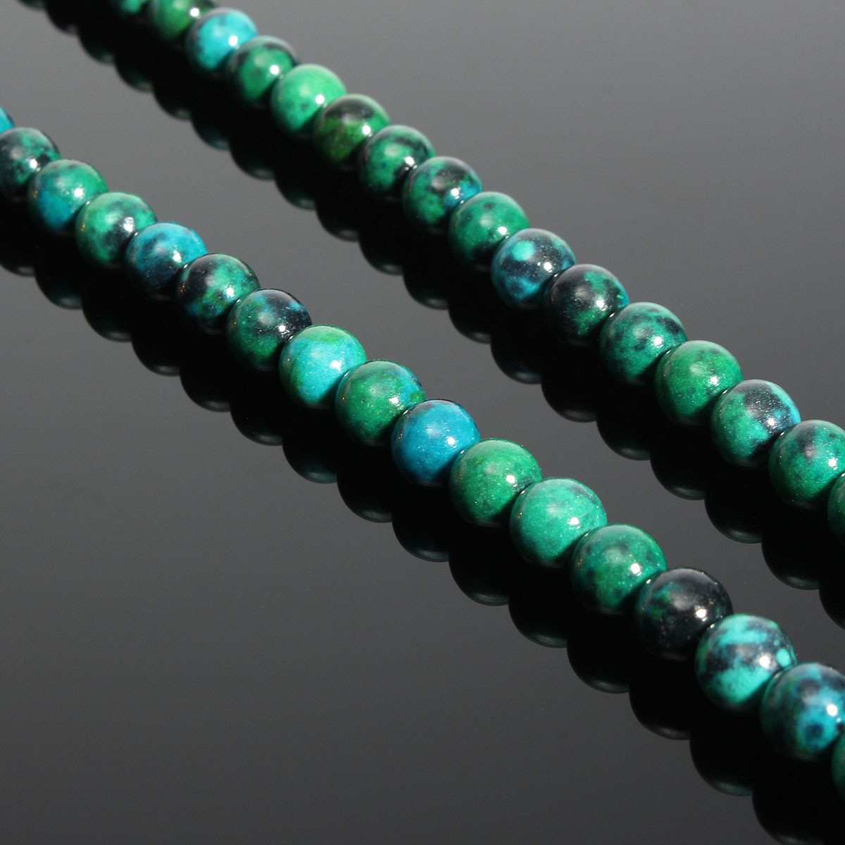 108Pcs-6mm-Dark-Green-Jade-Prayer-Beads-Bracelet-Necklace-Jewelry-1057538