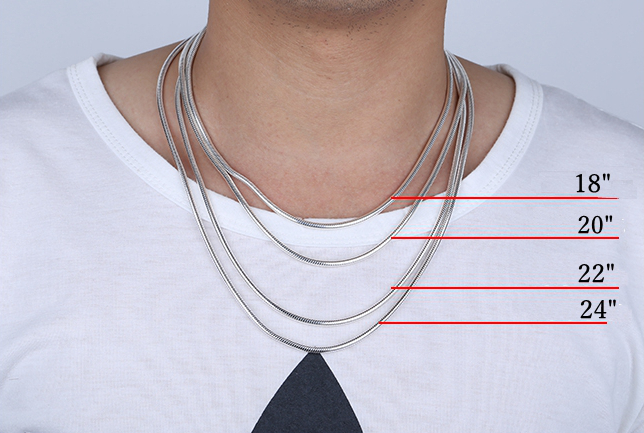 925-Silver-Plated-3MM-Simple-Snake-Unisex-DIY-Necklace-Chain-1035936