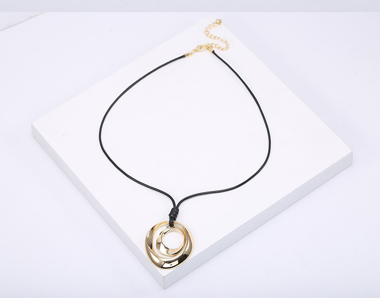 Alloy-Necklace-Double-Circle-Personality-Simple-Fashion-Pendant-for-Women-1267410