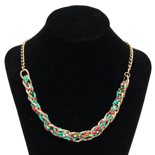Alloy-Winding-Bead-Statement-Women-Jewelry-Necklace-1011838