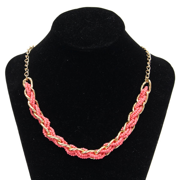 Alloy-Winding-Bead-Statement-Women-Jewelry-Necklace-1011838