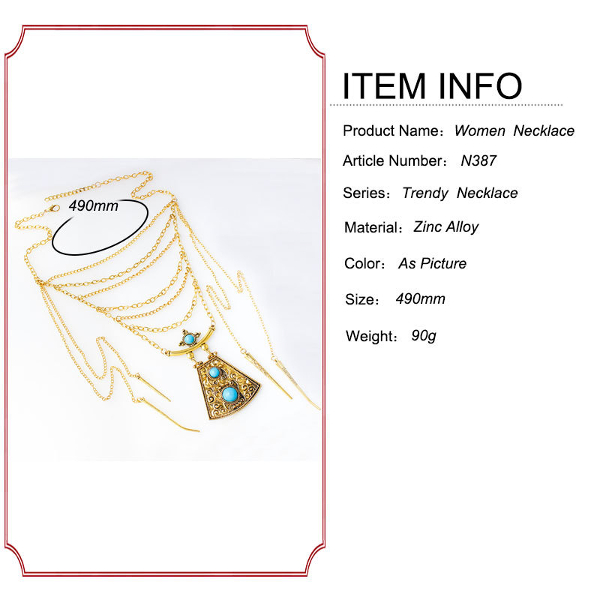 Bohemia-Folk-Style-Shield-Turquoise-Pendant-Multilayer-Tassel-Necklace-Pendant-For-Women-1077700