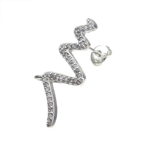 1set-925-Silver-18K-Gold-Plated-Zircon-Asymmetric-Lightning-Earrings-981681