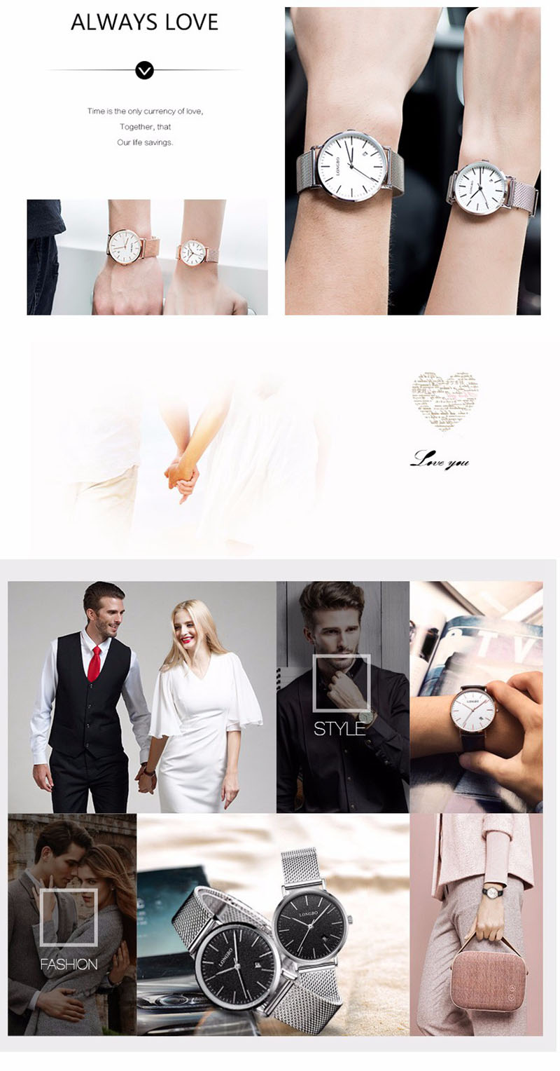 LONGBO-5009-Calendar-Lovers-Couple-Watch-Waterproof-Alloy-Case-Fashion-Simple-Wrist-Watch-1150890