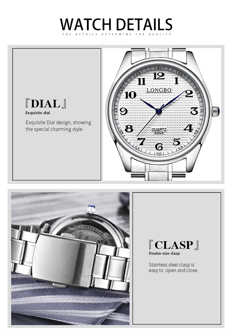 LONGBO-80024-Casual-Style-Couple-Wrist-Watch-Steel-Strap-Analog-Quartz-Watch-1242708