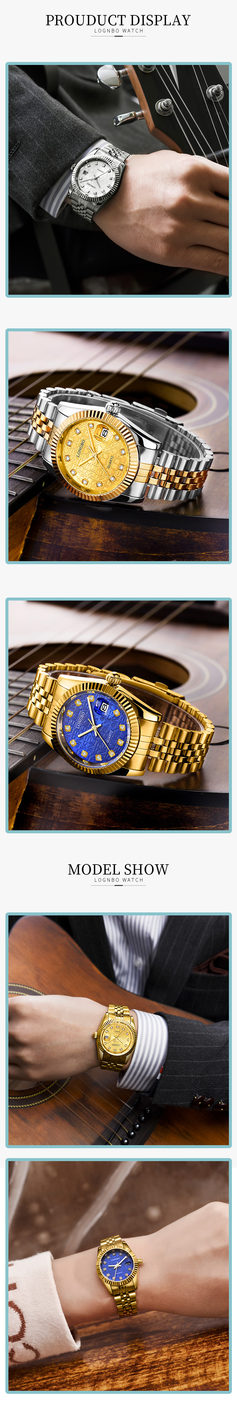 LONGBO-80435-Fashion-Crystal-Dial-Full-Steel-Simple-Date-Display-Waterproof-Couple-Quartz-Watch-1503931