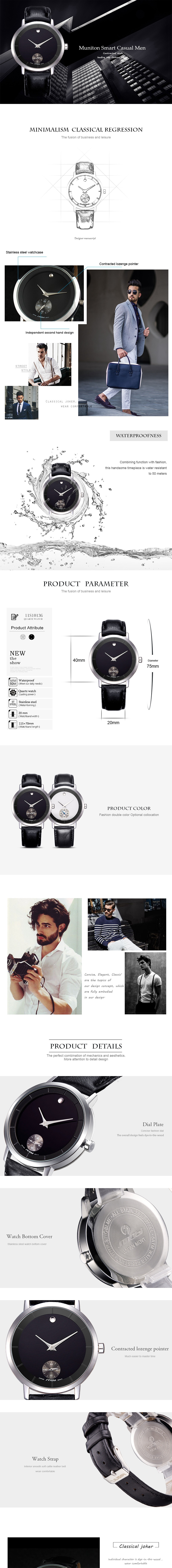 SINOBI-9729-Waterproof-Casual-Watches-Leather-Men-Quartz-Wristwatch-Couple-Watch-1276284