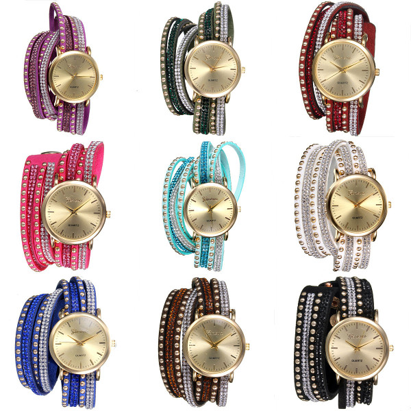 Casual-Rivet-Crystal-Wrap-Strap-Analog-Women-Bracelet-Watch-986998