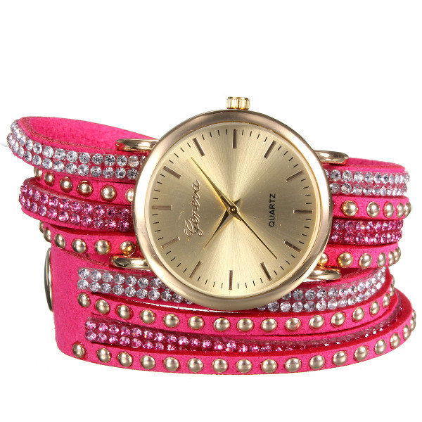 Casual-Rivet-Crystal-Wrap-Strap-Analog-Women-Bracelet-Watch-986998