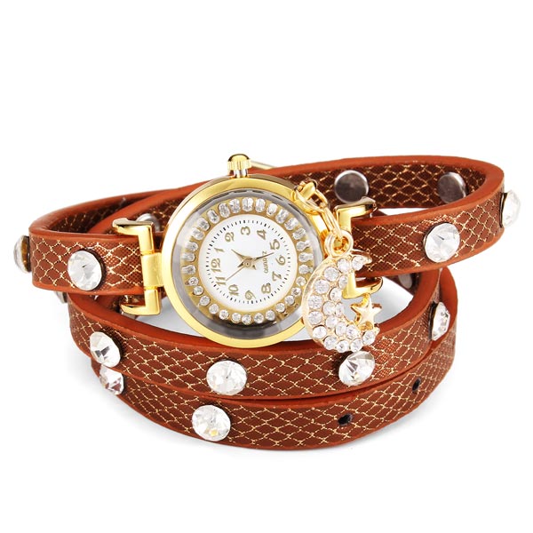 Moon-Star-Crystal-Rhinestone-Women-Bracelet-Leather-Quartz-Watch-923472
