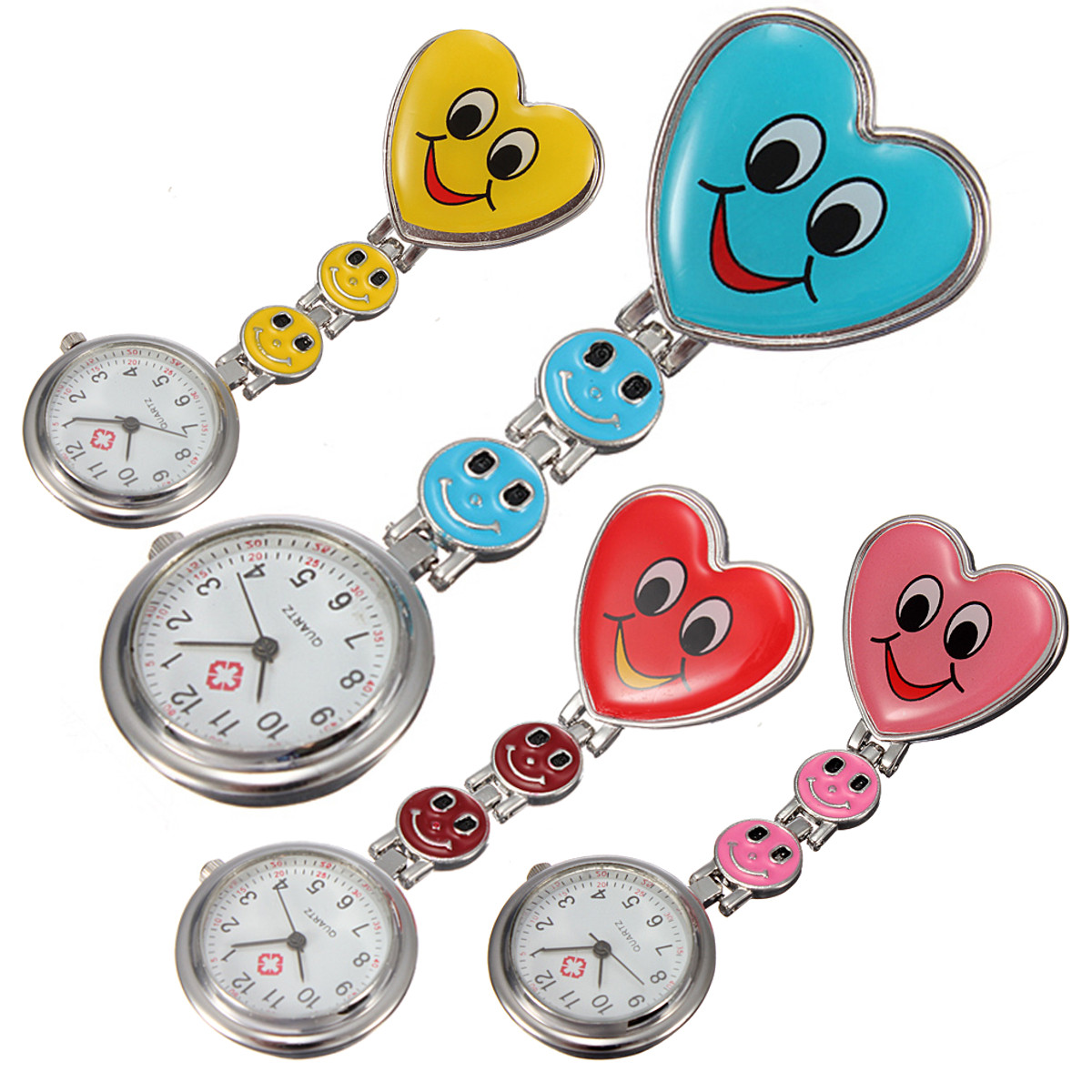 Cartoon-Heart-Smile-Face-Nurse-Watch-Clip-On-Fob-Brooch-Hanging-Pocket-Watch-1270460