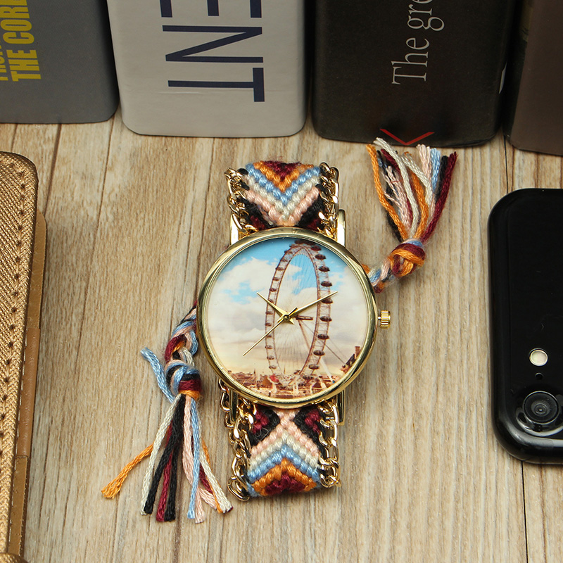 Custom-Folk-Style-Women-Watch-Ferris-Wheel-Alloy-Case-Knitted-Fabric-Strap-Casual-Retro-Quartz-Wrist-1159851