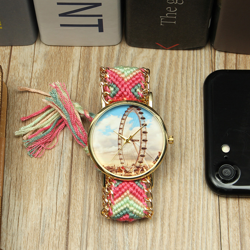 Custom-Folk-Style-Women-Watch-Ferris-Wheel-Alloy-Case-Knitted-Fabric-Strap-Casual-Retro-Quartz-Wrist-1159851