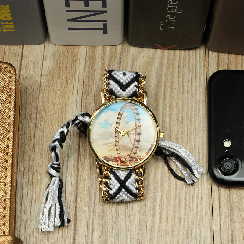 Custom-Folk-Style-Women-Watch-Ferris-Wheel-Alloy-Case-Knitted-Fabric-Strap-Casual-Retro-Quartz-Wrist-1159851