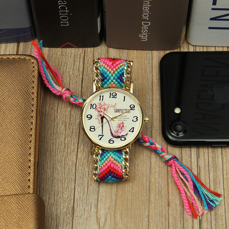 Custom-Folk-Women-Watch-High-Heels-Pattern-Alloy-Case-Casual-Retro-Quartz-Wrist-Watch-1161452