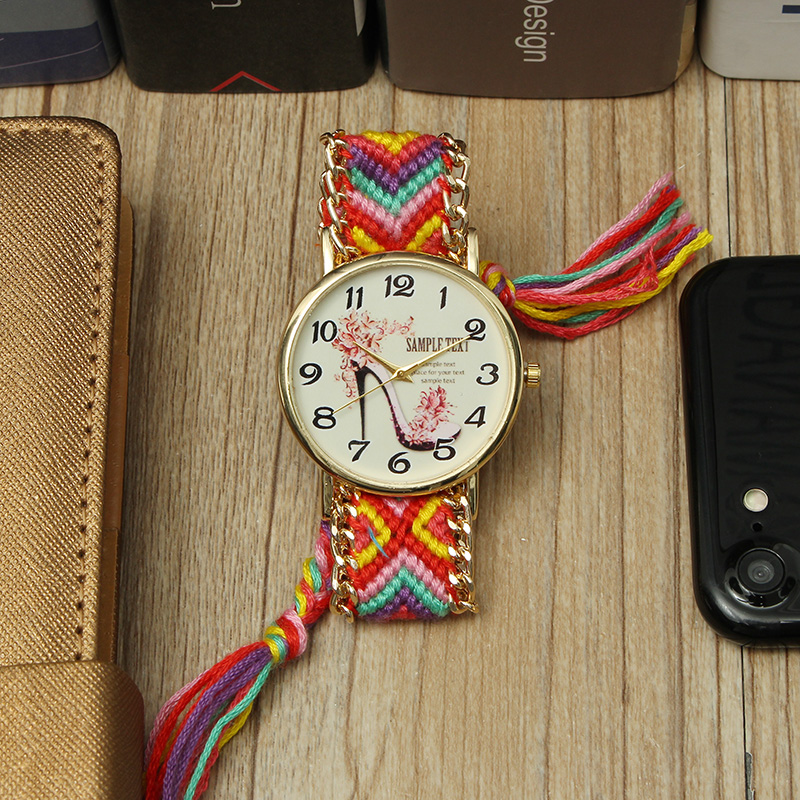 Custom-Folk-Women-Watch-High-Heels-Pattern-Alloy-Case-Casual-Retro-Quartz-Wrist-Watch-1161452