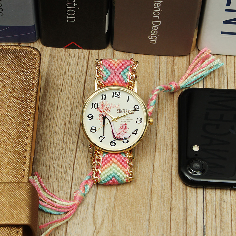 Custom-Folk-Women-Watch-High-Heels-Pattern-Alloy-Case-Casual-Retro-Quartz-Wrist-Watch-1161452