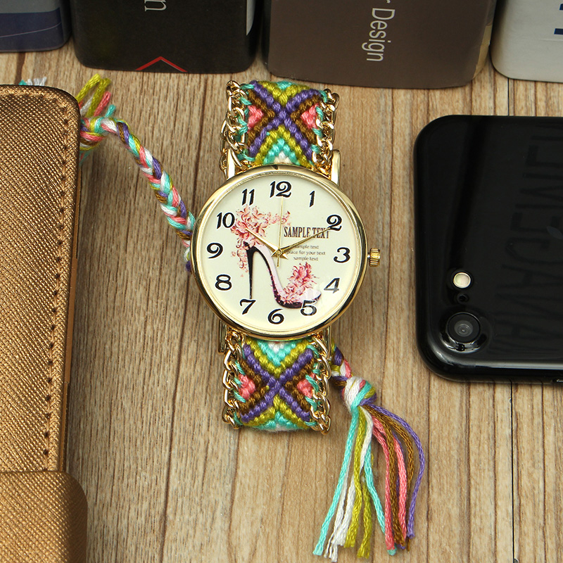 Custom-Folk-Women-Watch-High-Heels-Pattern-Alloy-Case-Casual-Retro-Quartz-Wrist-Watch-1161452