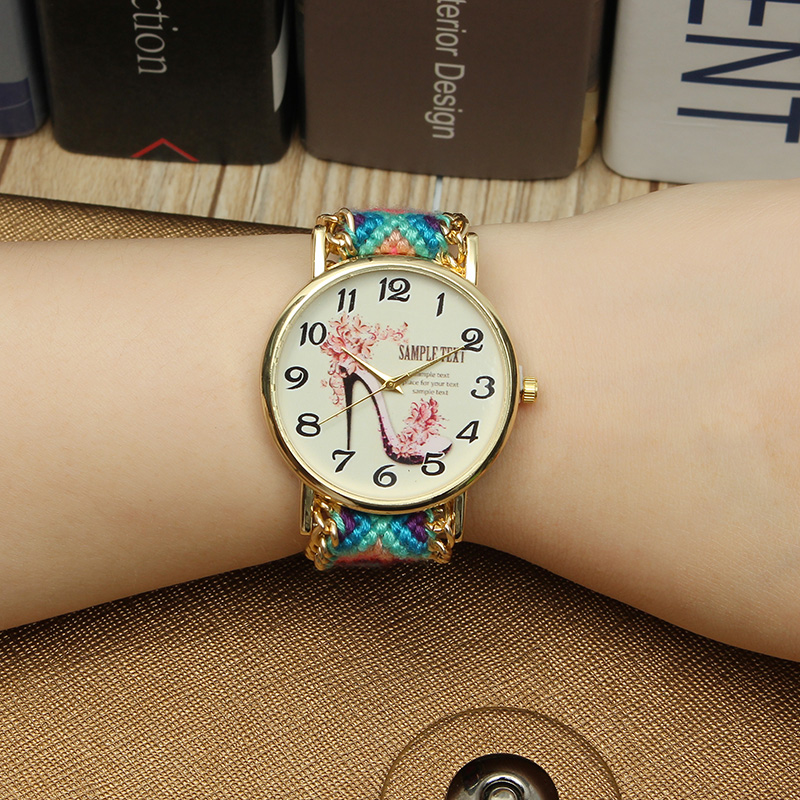 Custom-Folk-Women-Watch-High-Heels-Pattern-Alloy-Case-Casual-Retro-Quartz-Wrist-Watch-1161452