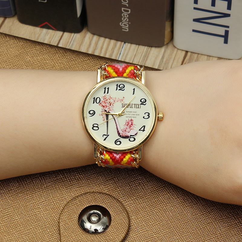 Custom-Folk-Women-Watch-High-Heels-Pattern-Alloy-Case-Casual-Retro-Quartz-Wrist-Watch-1161452