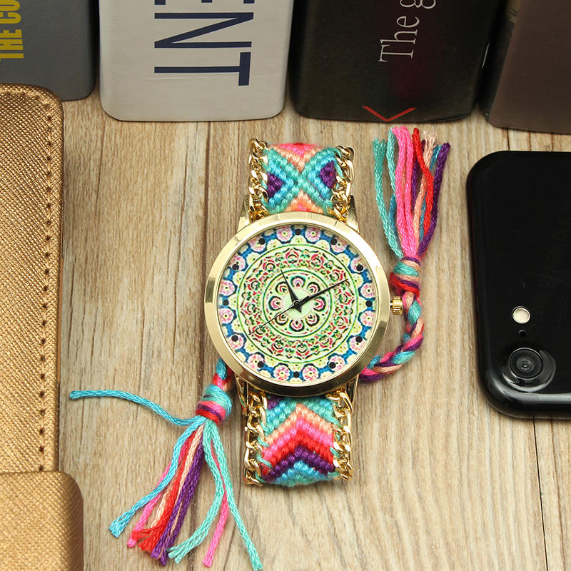 Custom-Folk-Women-Watch-Kaleidoscope-Pattern-Alloy-Case-Casual-Retro-Quartz-Wrist-Watch-1159856