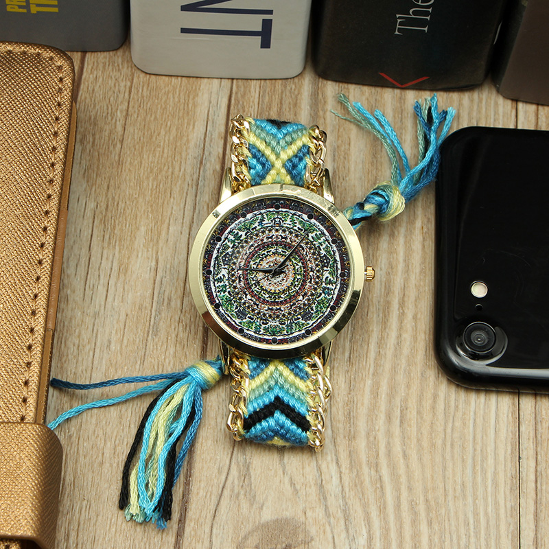 Custom-Folk-Women-Watch-Kaleidoscope-Pattern-Alloy-Case-Casual-Retro-Quartz-Wrist-Watch-1159856