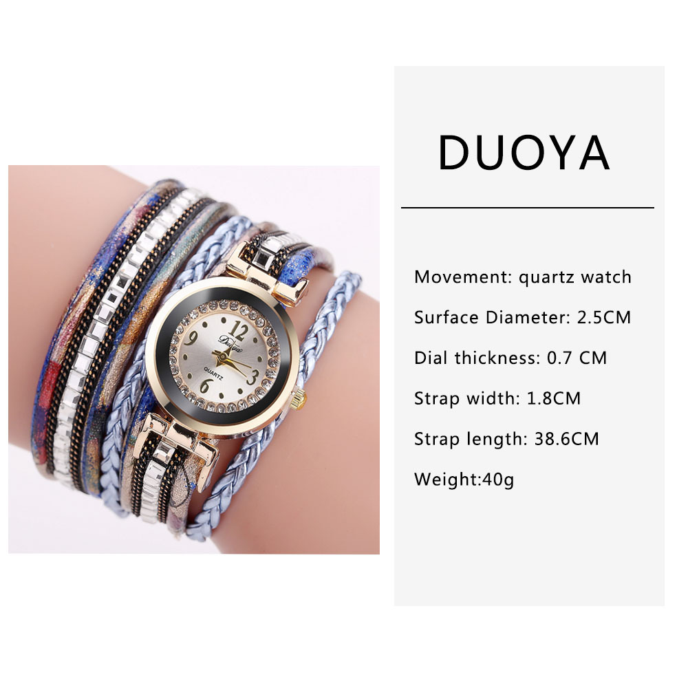 DUOYA-Women-Leather-Band-Winding-Analog-Laides-Dress-Bracelet-Quartz-Watch-1256791