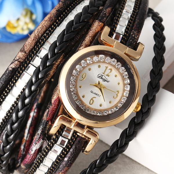 DUOYA-Women-Leather-Band-Winding-Analog-Laides-Dress-Bracelet-Quartz-Watch-1256791
