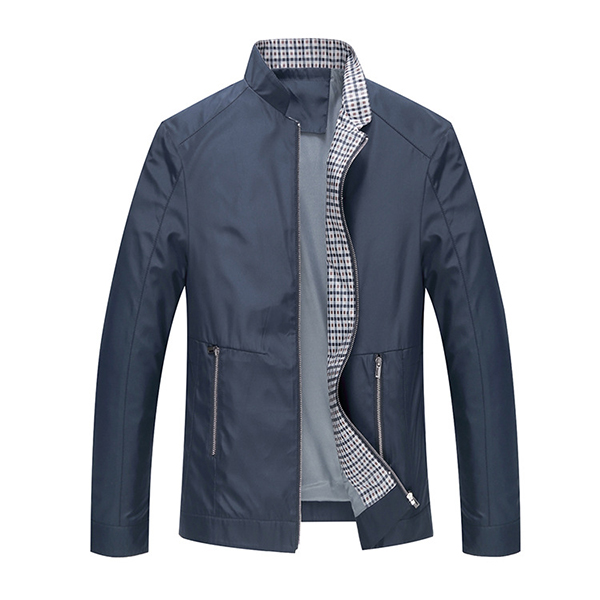 Casual-Business-Stand-Collar-Zipper-Spring-Fall-Pure-Color-Men-Brief-Jacket-Coat-1118304
