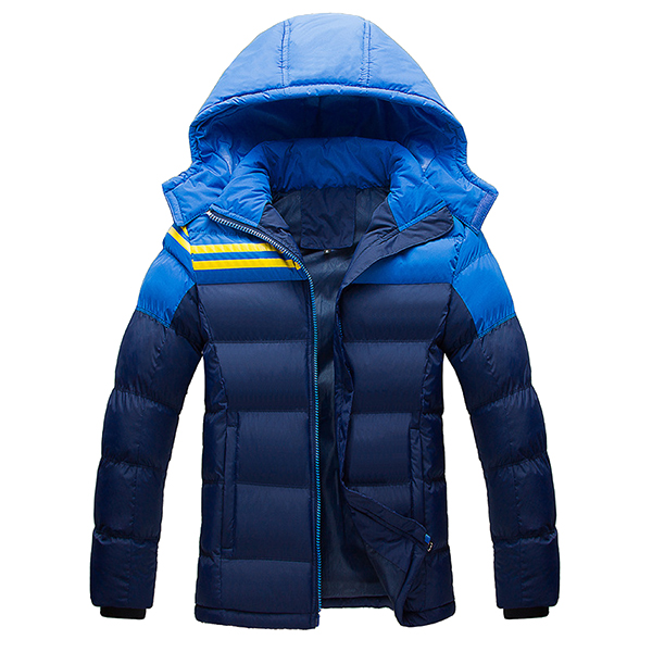 Mens-Hooded-Thicken-Outdoor-Jacket-Spell-Color-Zipper-Cotton-padded-Warm-Coat-1087990