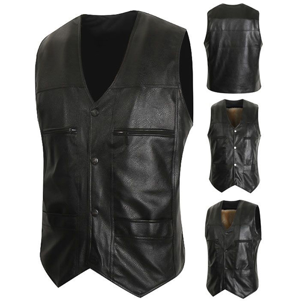 Casual-Business-Black-Inside-Fleece-Liner-Faux-Leather-Vest-for-Men-1222610