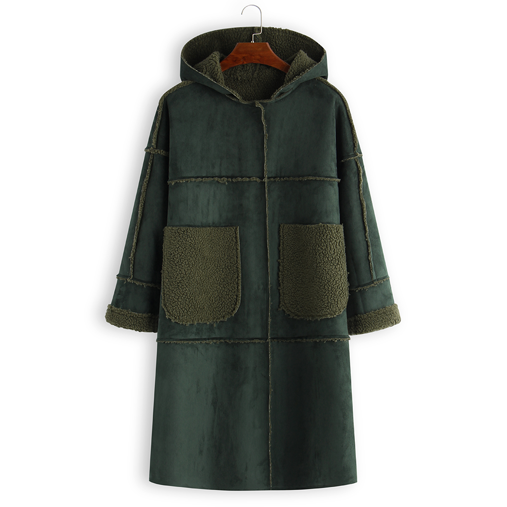 ChArmkpR-Mens-Mid-Long-Hooded-Fleece-Folyester-Suede-Jacket-Shearling-Coat-1367863