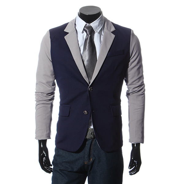 Mens-Casual-Suits-Slim-Fit-Stitching-Two-Button-Business-Suits-940624