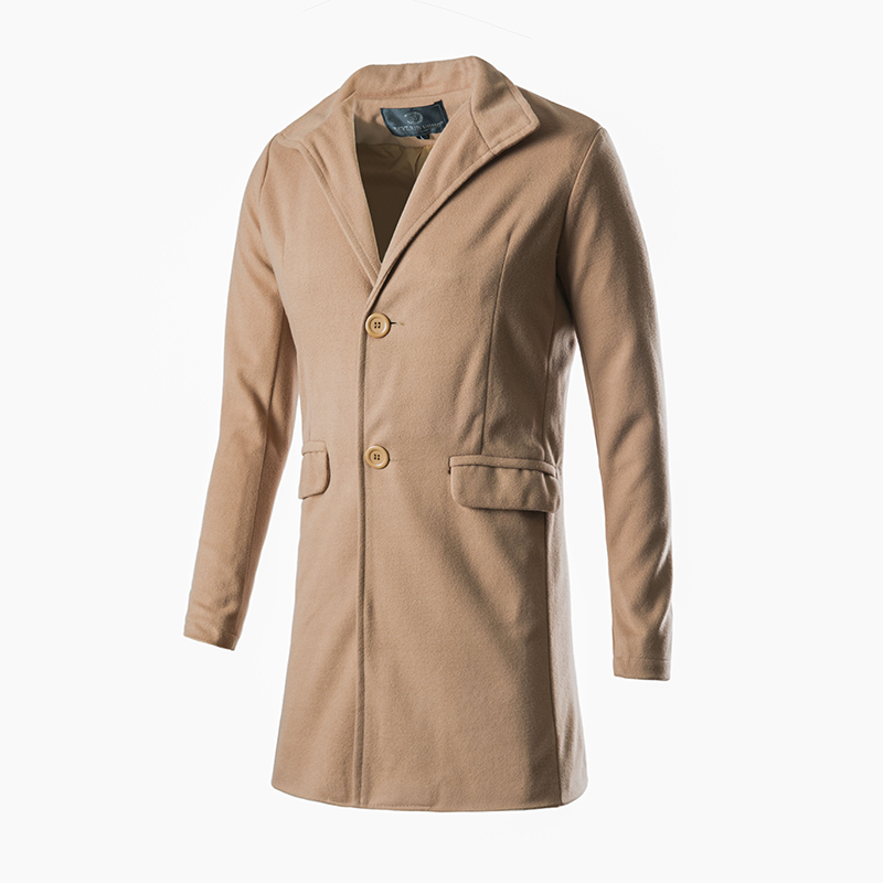Mens-Winter-Khaki-Mid-Long-Woolen-Overcoat-Trench-Coat-1359310