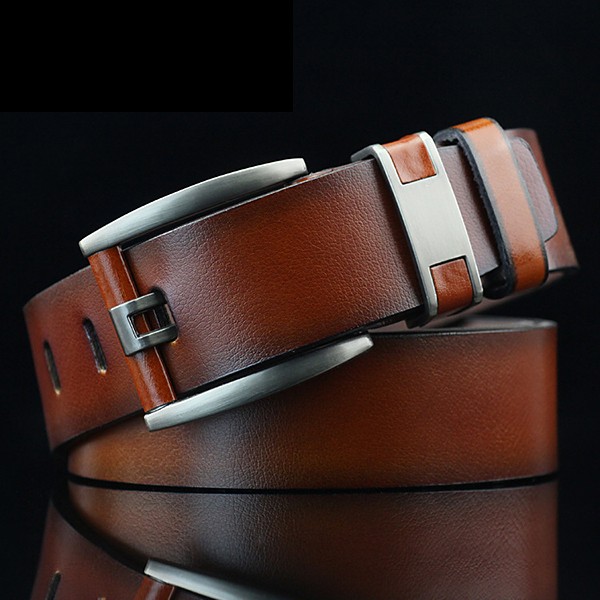 108CM-Business-Alloy-Buckle-Leather-Belt-Plain-Adjustable-Waistband-for-Men-1283017