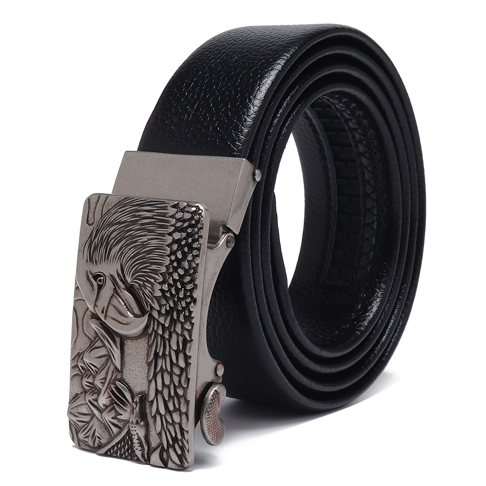 120CM-125CM-Mens-Business-Two-Layer-Leather-Waist-Belts-Quick-Adjustment-Automatic-Buckle-Belt-1355613