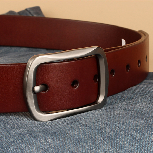 125CM-Men-Casual-Genuine-Leather-Belt-Waistband-Needle-Buckle-Jeans-Belt-1163087