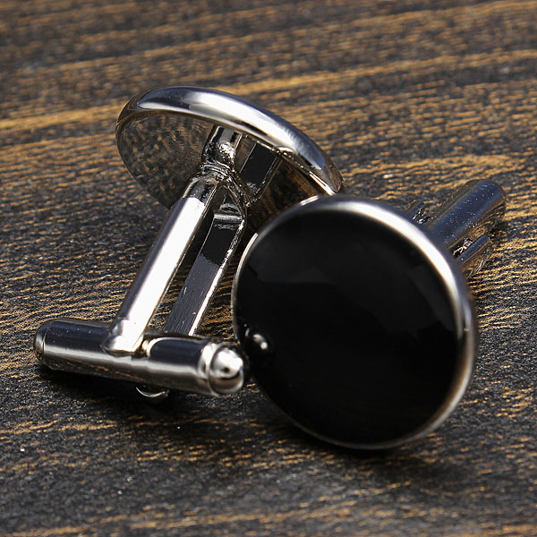 Cufflinks-Shirt-Studs-Set-Men-Elegant-Black-White-Tuxedo-Formal-Suit-915553