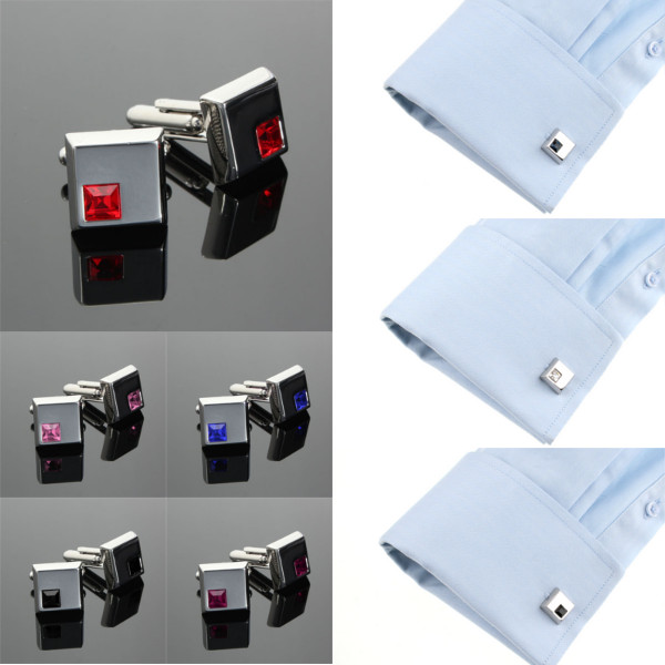Men-Cuff-Links-Stainless-Steel-Silver-Vintage-Square-Crystal-Wedding-Party-Gift-Accessories-1004695