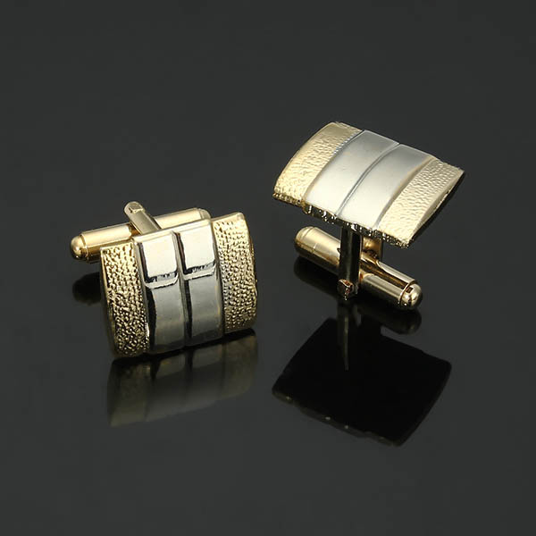 Men-Formal-Scrub-Lavalier-Cufflink-Suit-Business-Iron-Double-Color-Geometry-Lavalier-Cufflink-1050325