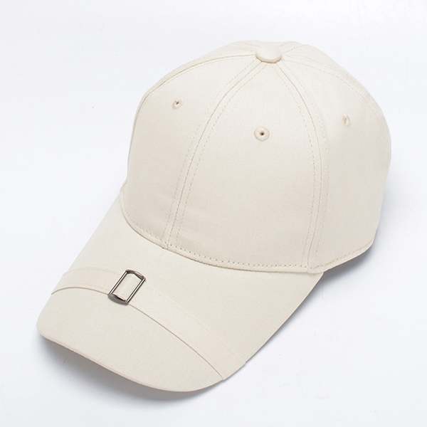 Men-Cotton-Buckle-Decoration-Letters-Embellished-Peaked-Cap-Classics-Outdoor-Sun-Hat-1257558