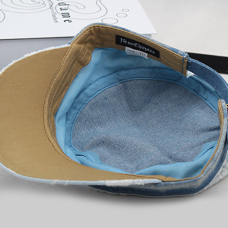 Men-Women-Outdoor-Cotton-Cowboy-Flat-Hat-Breathable-Sweat-absorbing-Travel-Military-Cap-1338474