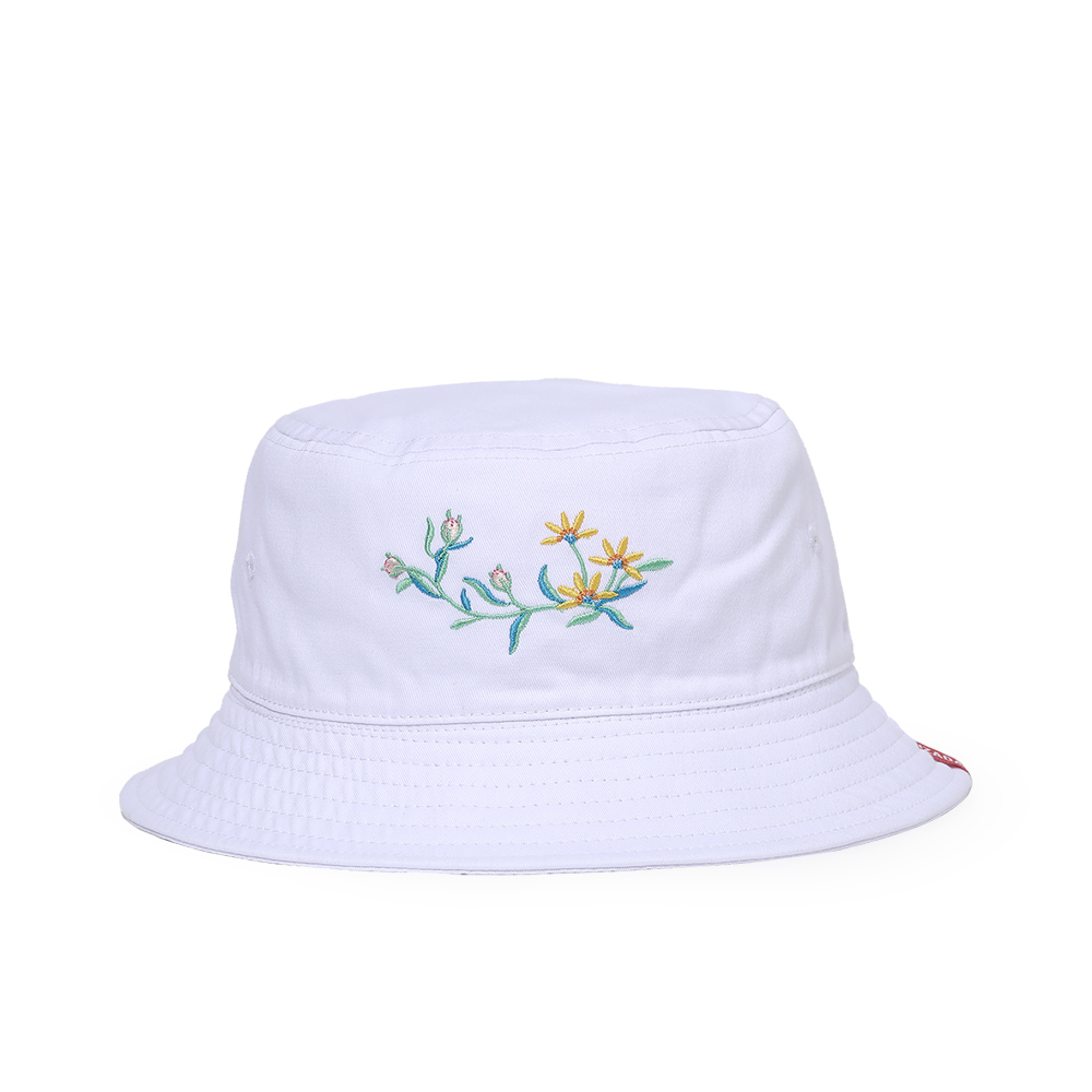 NUZADA-Unisex-Embroidery-Outdoor-Double-Sided-Fisherman-Hat-Cotton-Bucket-Cap-Sunshade-Fishing-Hat-1392456