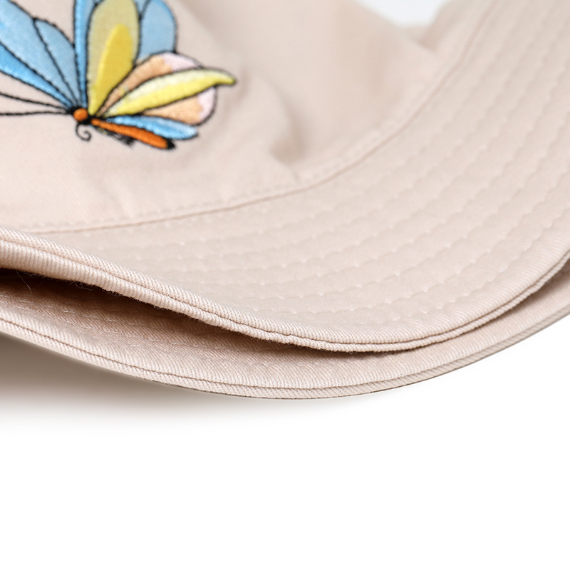 NUZADA-Unisex-Embroidery-Outdoor-Double-Sided-Fisherman-Hat-Cotton-Bucket-Cap-Sunshade-Fishing-Hat-1392456