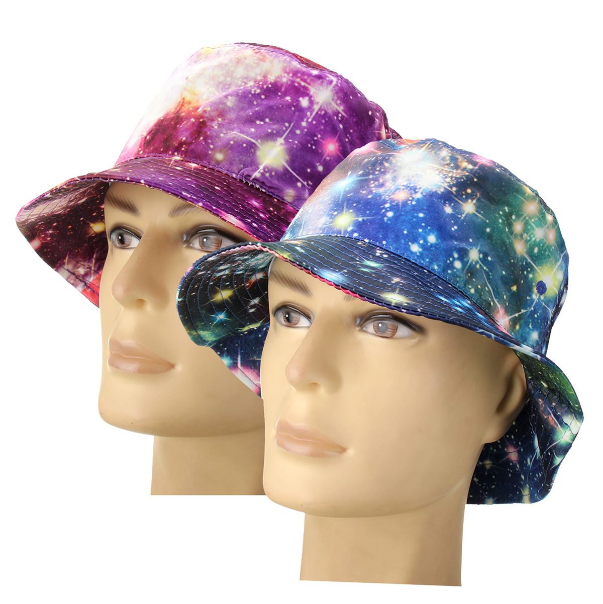 Unisex-Men-Women-Galaxy-Starry-Sky-Bucket-Hunting-Fishing-Outdoor-Cap-Summer-Beach-Hats-1034642
