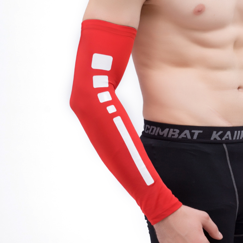 1Piece-Men-Outdoor-Sports-Breathable-Quick-drying-Long-Cuffs-Riding-Basketball-Sunblock-Arm-Sleeve-1298170