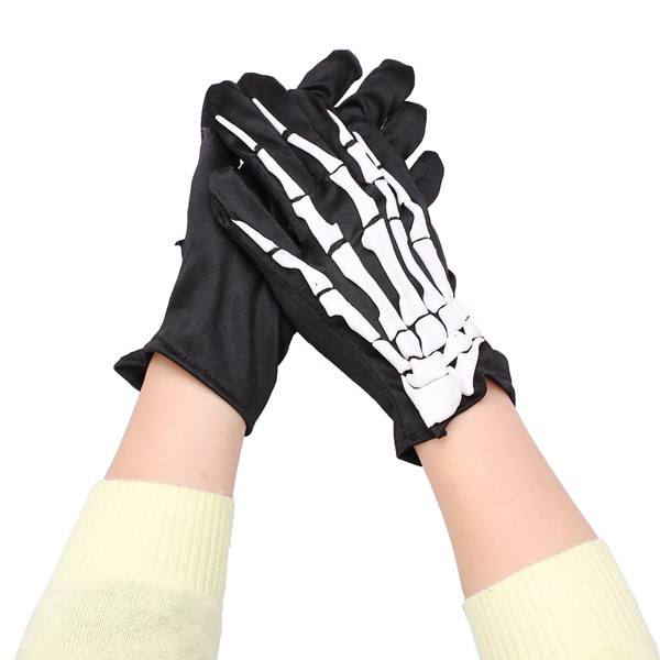 Fashion-Halloween-Skeleton-Ghost-Demon-Elastic-Skull-Gloves-951933