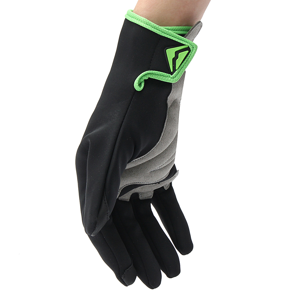 Men-Polyester-Waterproof-Riding-Gloves-Racing-Bike-Gel-Cycling-Full-Finger-Shockproof-Outdoor-Mitten-1110186