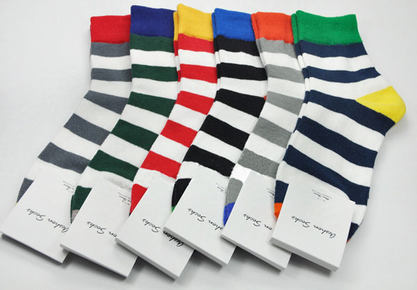 AESHON-Mens-Stripe-Socks-Colours-Cotton-Socks-908784